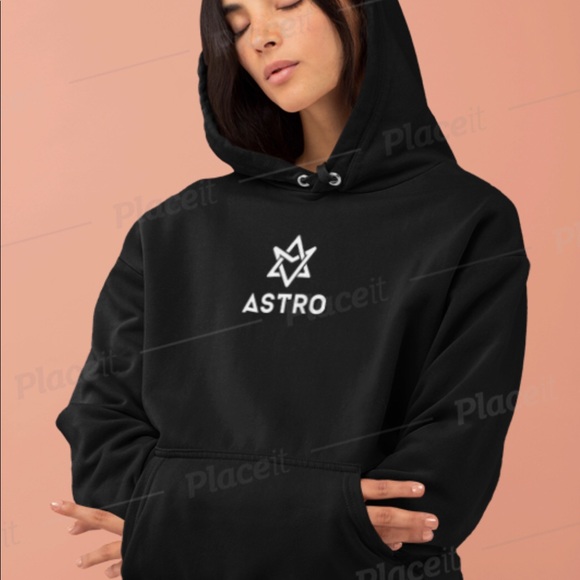 Kpop Astro embroidered hoodies - Picture 1 of 2